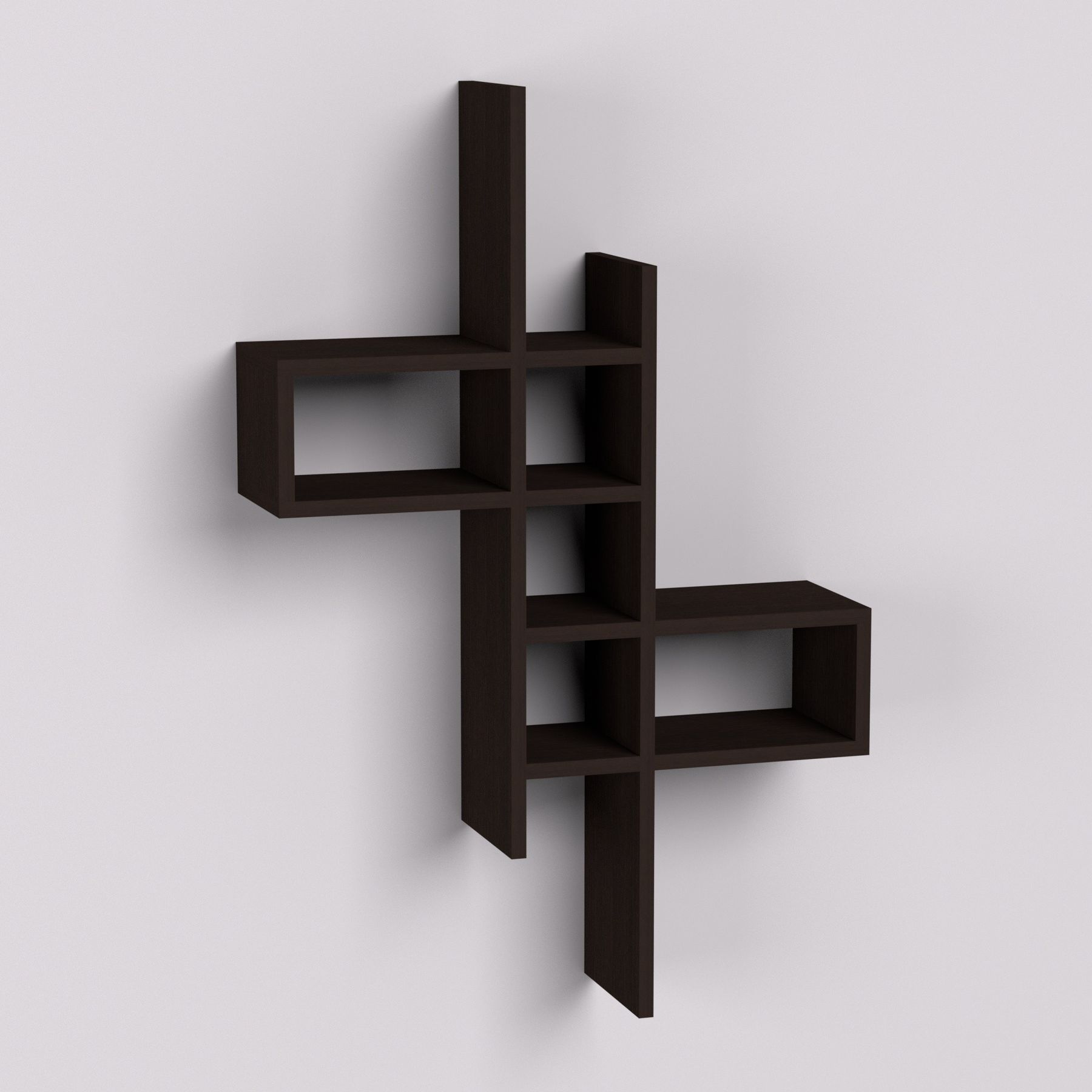 Полиця навісна П-2, Венге Магія, 630/180/960