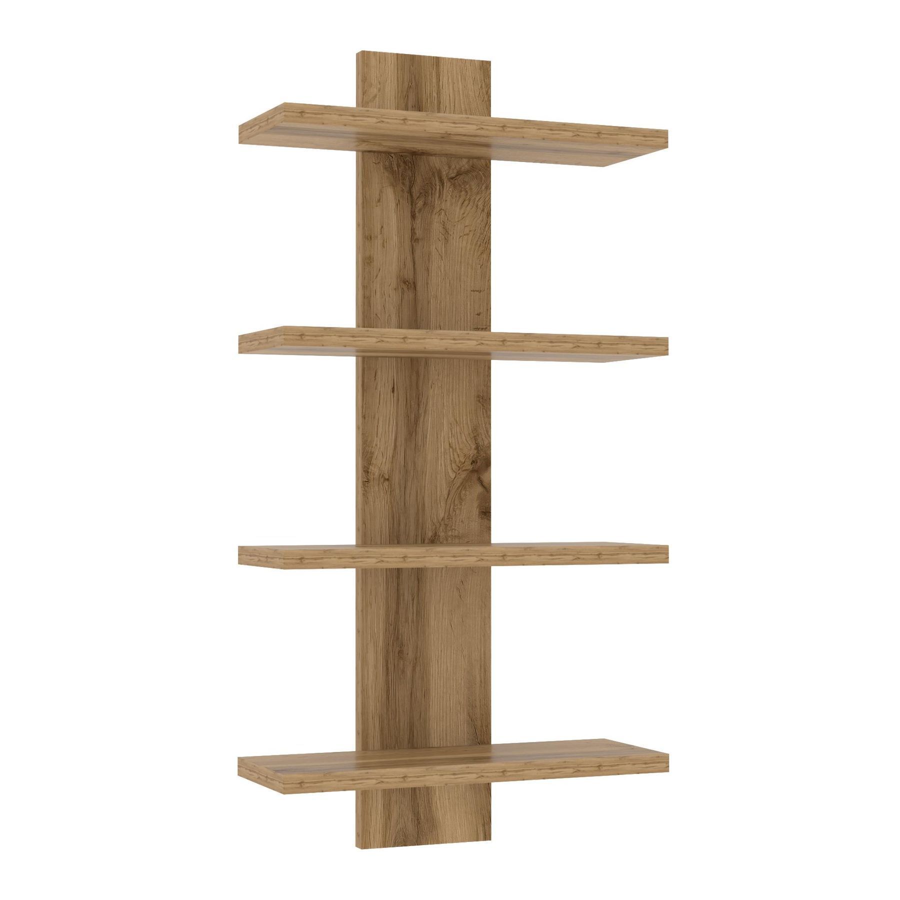 Полиця навісна ПН-5, Дуб Аппалачі, 350/140/700