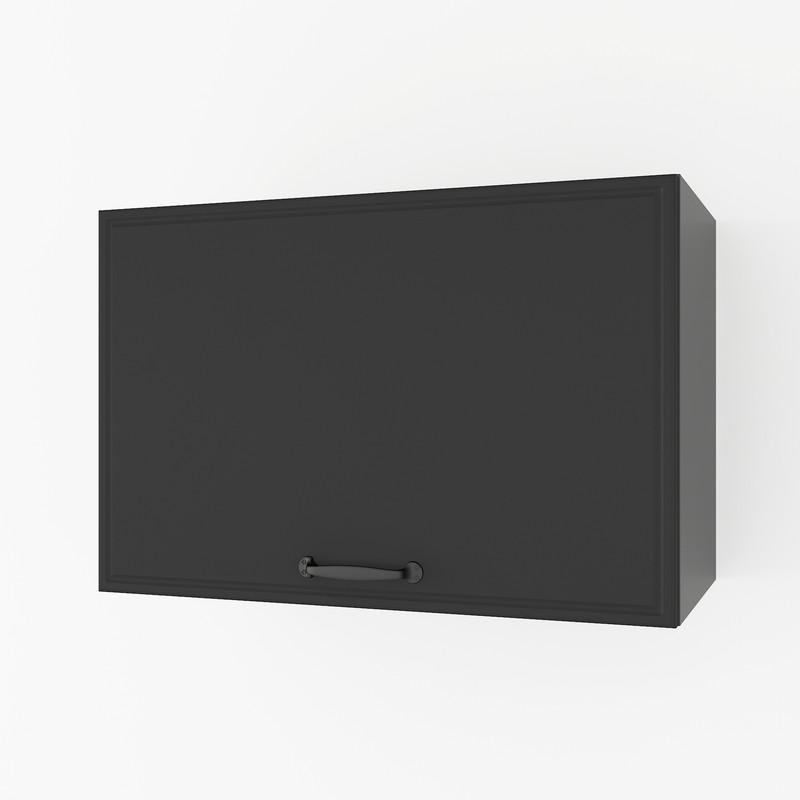 Шафа навісна 600мм, витяжка К-52 Чорний