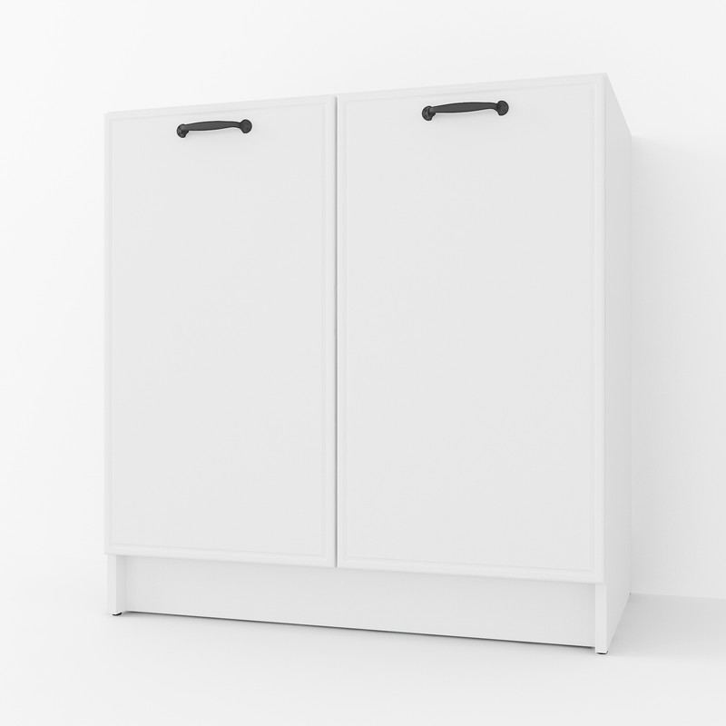 Тумба низ 800мм, К-66 (без стільниці) Білий