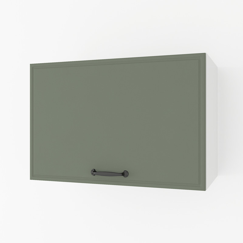 Шафа навісна 600мм, витяжка К-52 Білий+Камуфляж