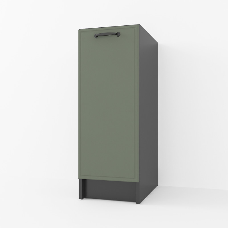 Тумба низ 300мм К-57 (без стільниці) Чорний+Камуфляж