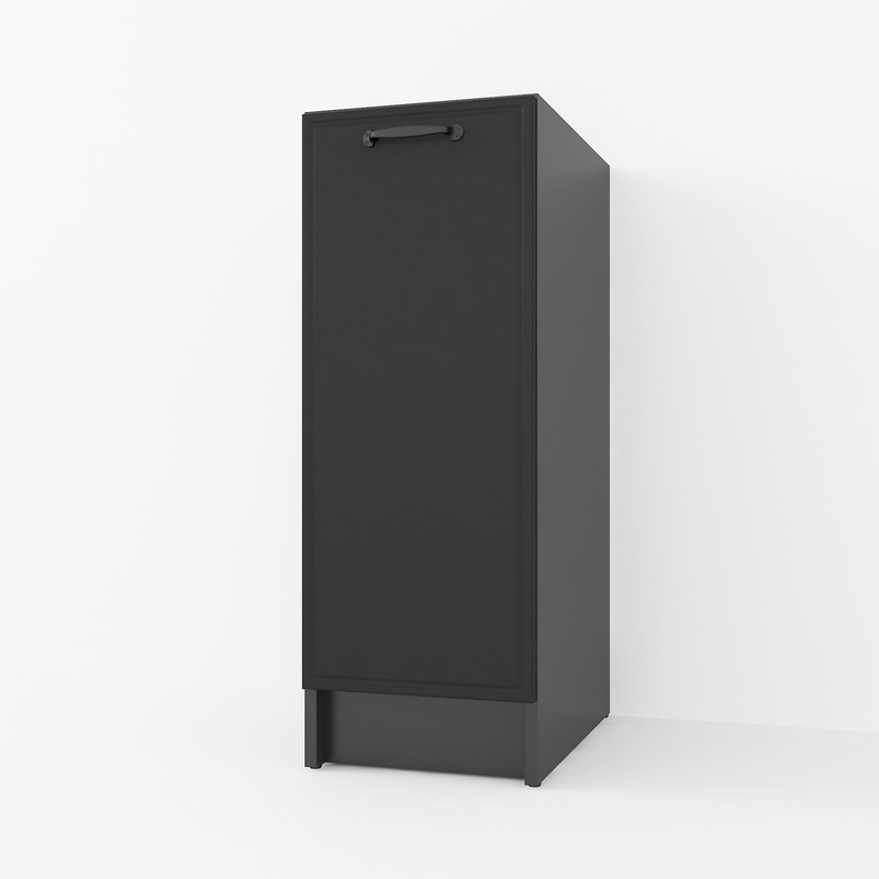 Тумба низ 300мм К-57 (без стільниці) Чорний