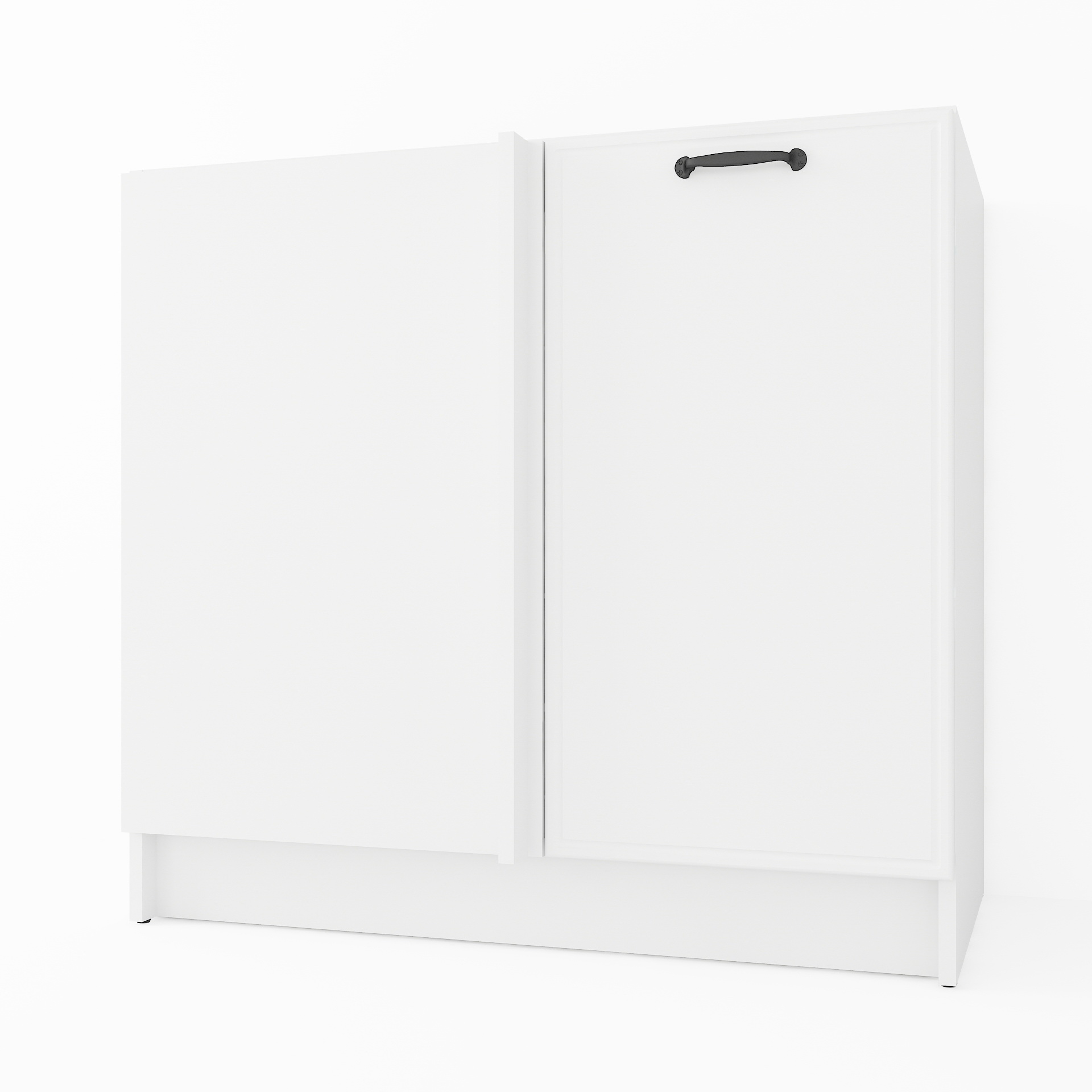 Тумба кутова низ К-74 Білий