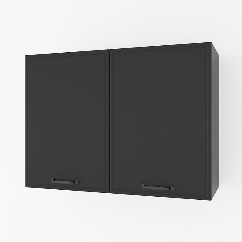 Шафа навісна 800мм, під сушку К-61 Чорний