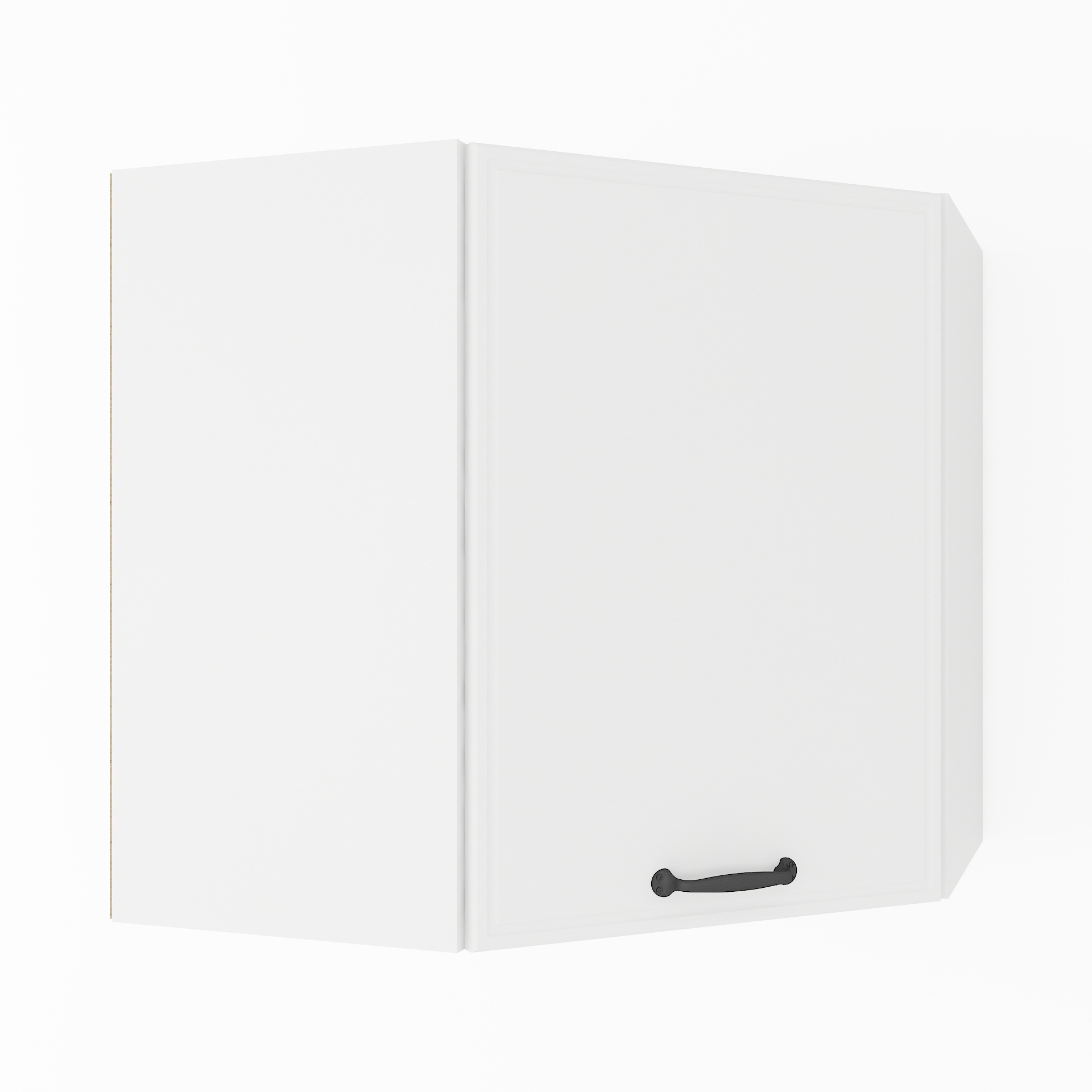 Шафа навісна кутова К-73 Білий