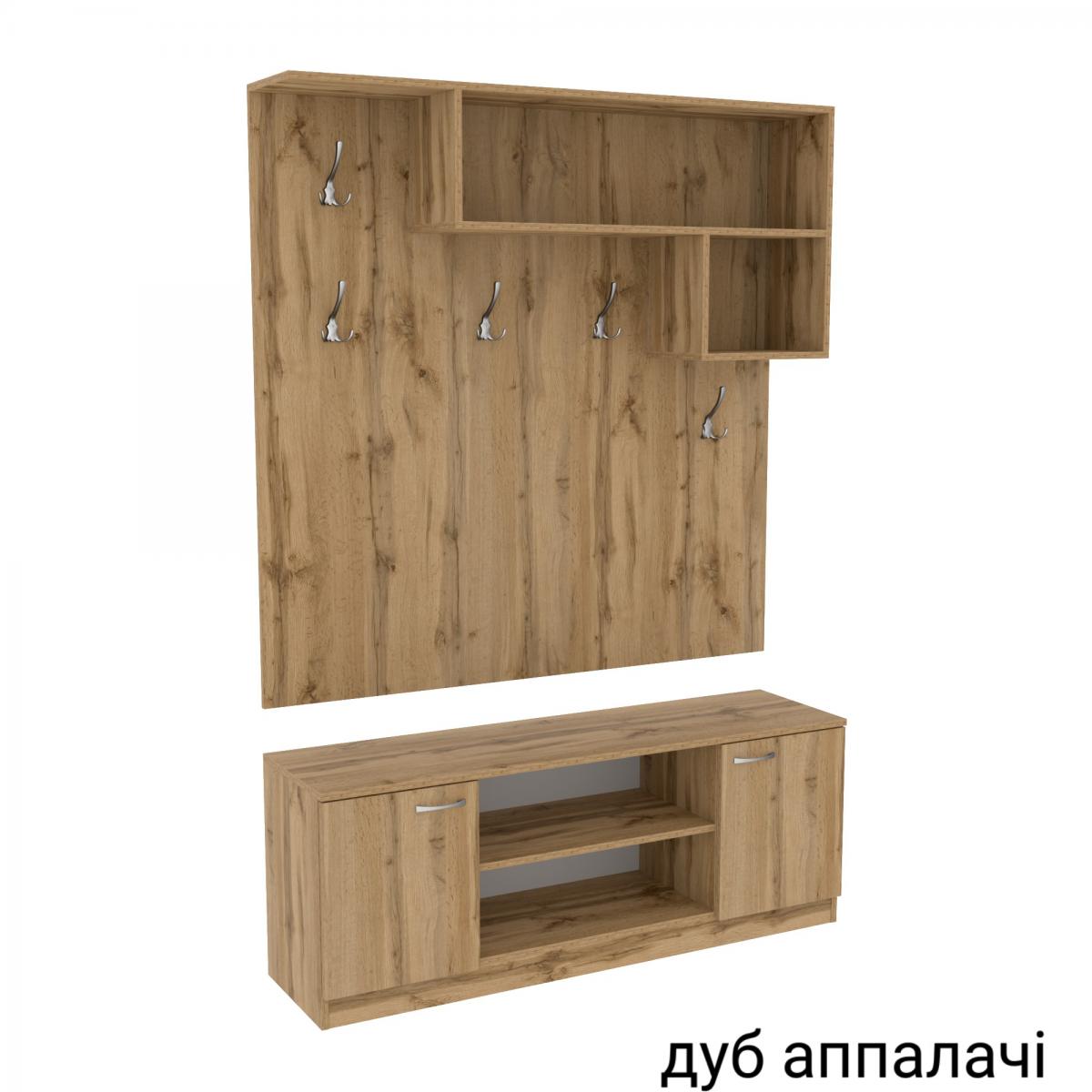 Передпокій ГКШ 10 1300мм Дуб Аппалачі