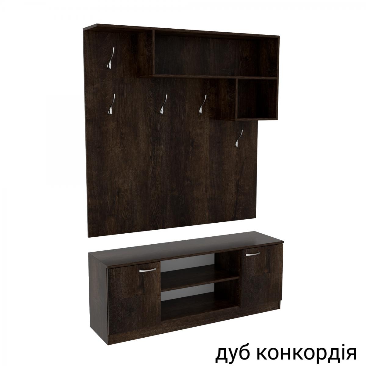 Передпокій ГКШ 10 1300мм Дуб Конкордія