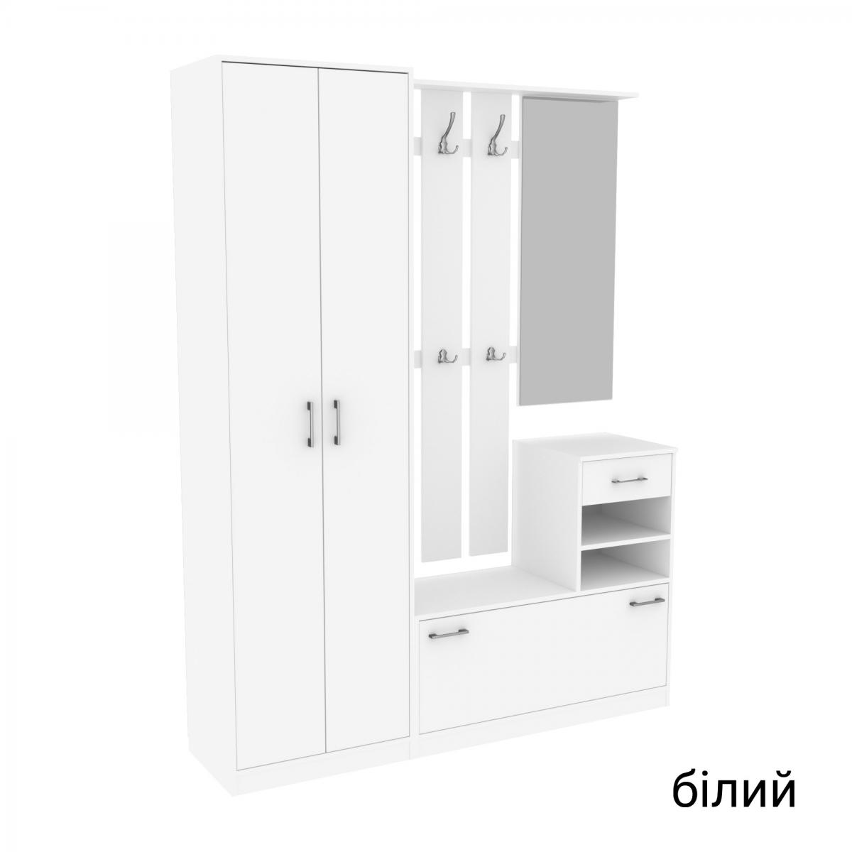 Передпокій SOLO 3 1600мм Білий