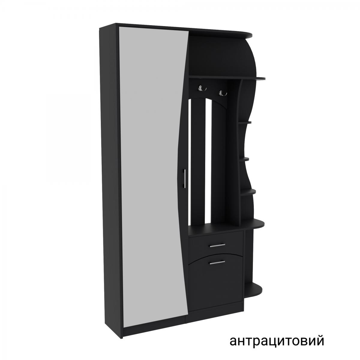 Передпокій SOLO 9 1300мм Антрацитовий
