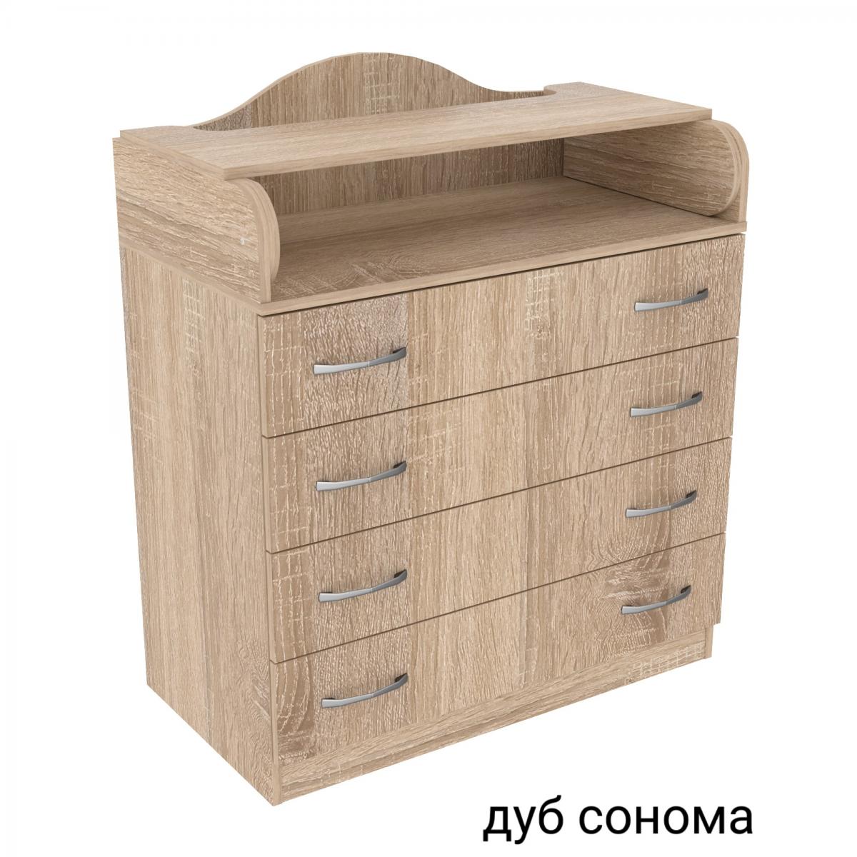 Комод пеленальний -1 дуб сонома